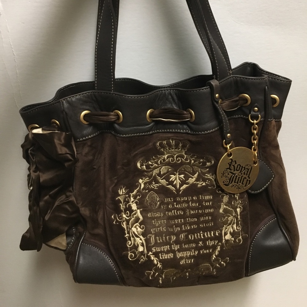 COPY - Juicy couture velour tote bag WALLET